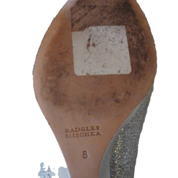  Badgley Mischka size 8 heels. Good used condition, no flaws. - Picture 7 of 10